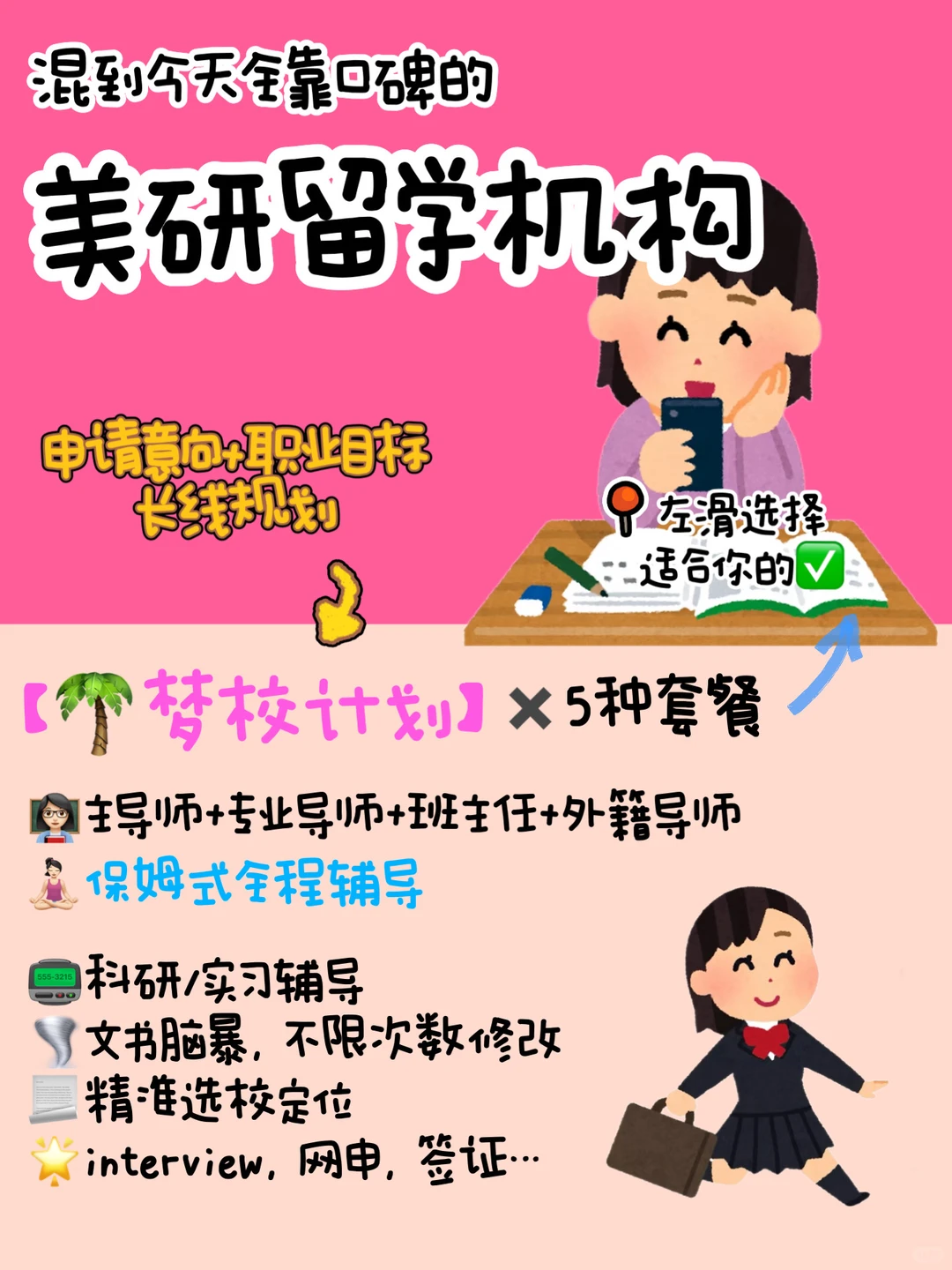 更高性价比的留学机构 27Fall确定不来 · 内容配图 1