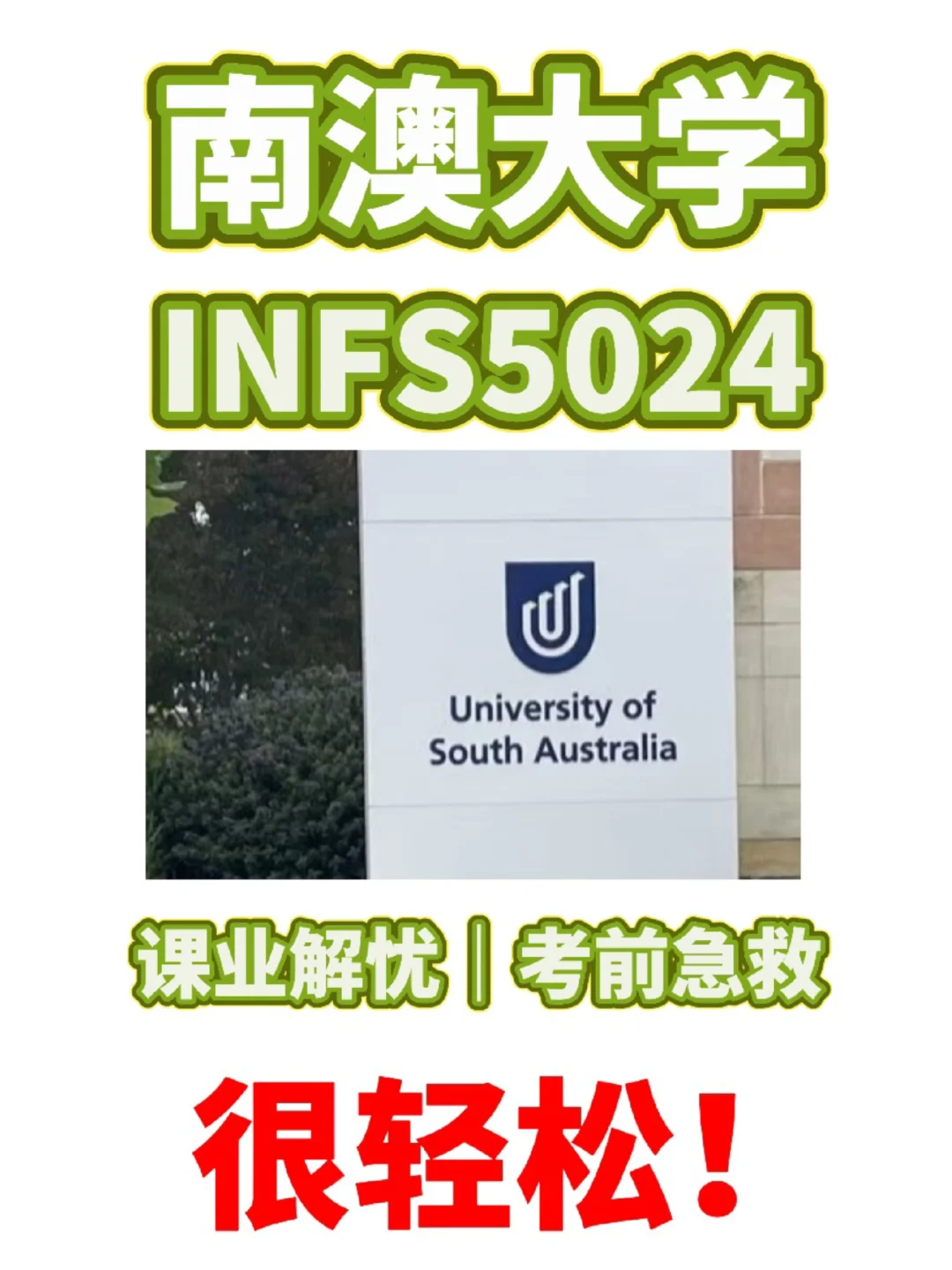 南澳 INFS5024课业解忧 线下final不愁了! · 内容配图 1