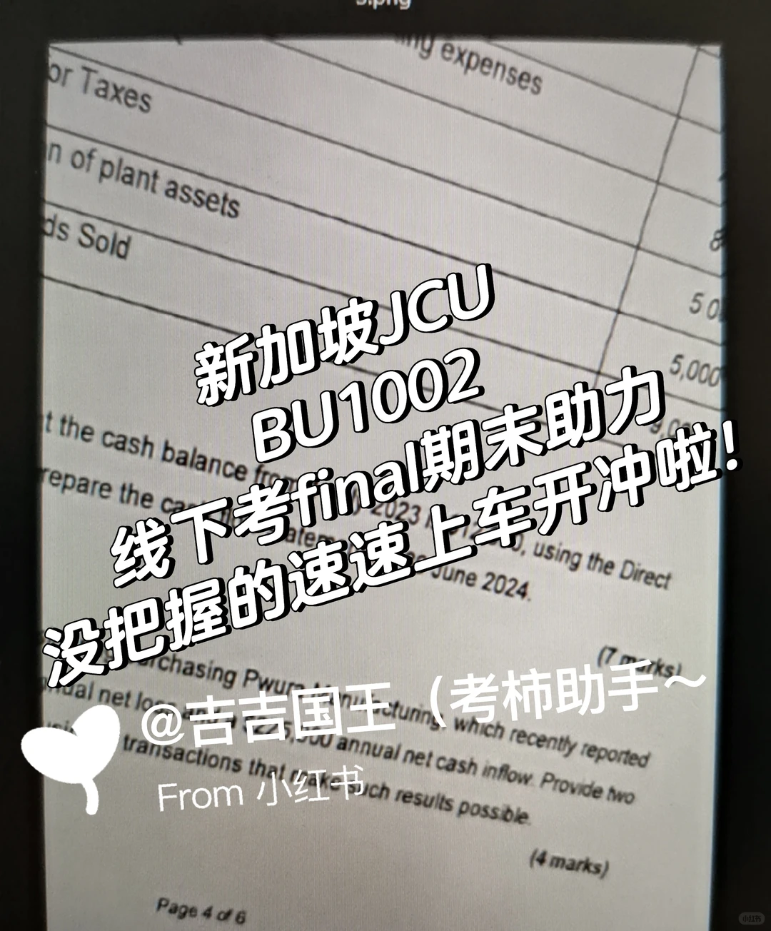新加坡JCUBU1002期末助力，我有点是手段！ · 内容配图 1