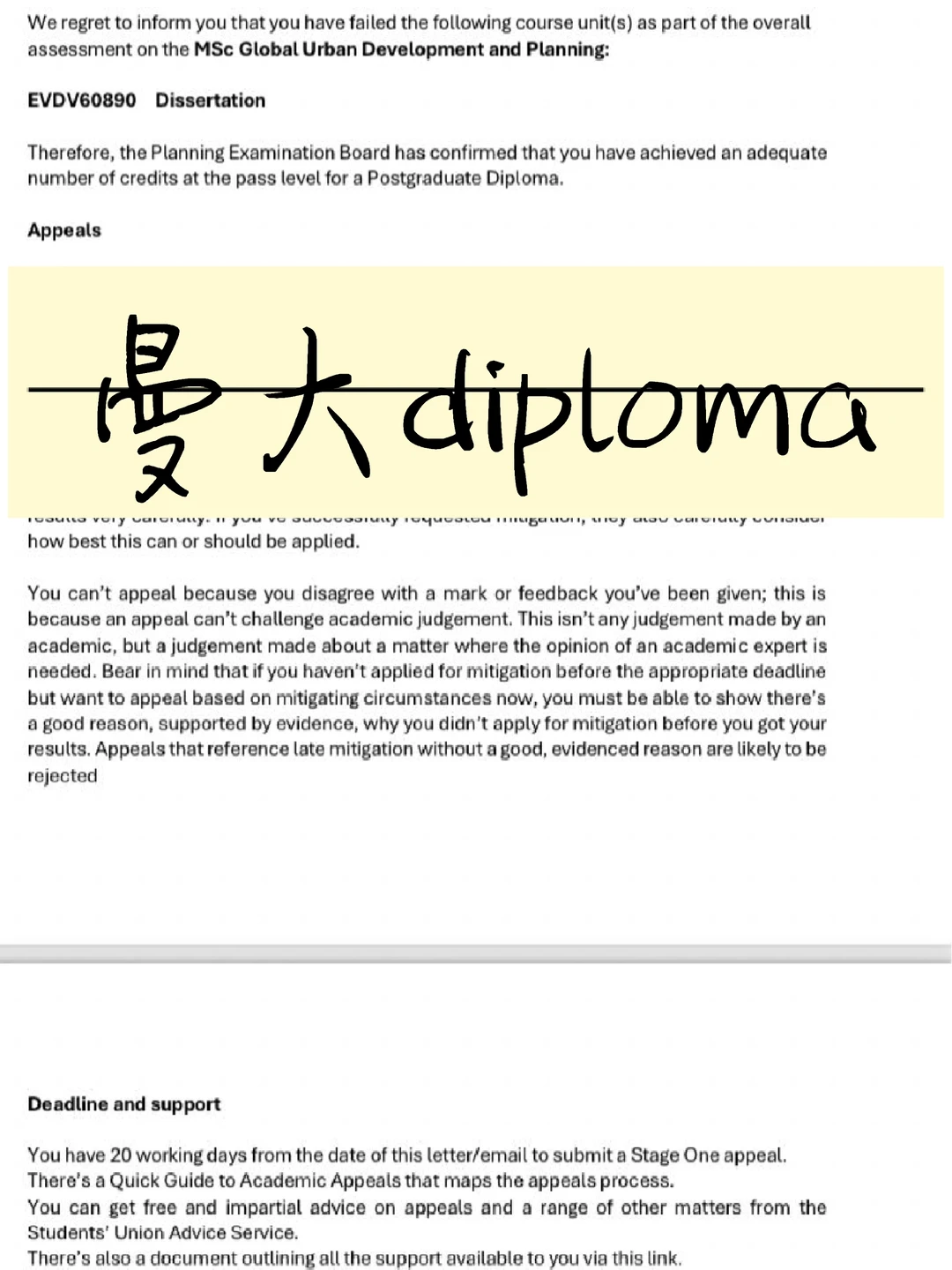 一年硕曼大diploma怎么办😢 · 封面