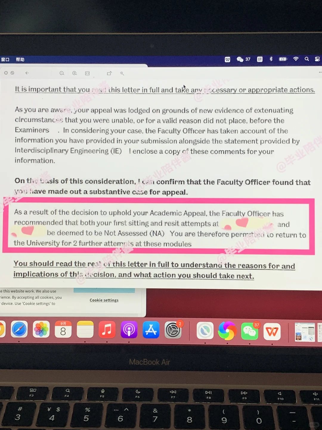 谢菲尔德补考挂科3门…被劝退😭哭到嗓子哑了 · 内容配图 3