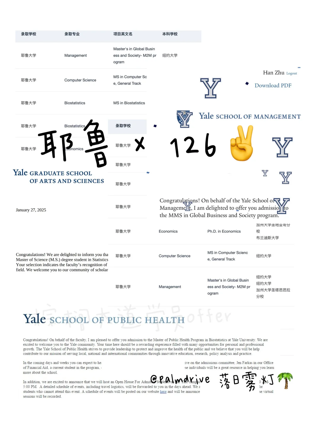 耶鲁我们也辅导了好多offer啊 这可以说吗 · 内容配图 1
