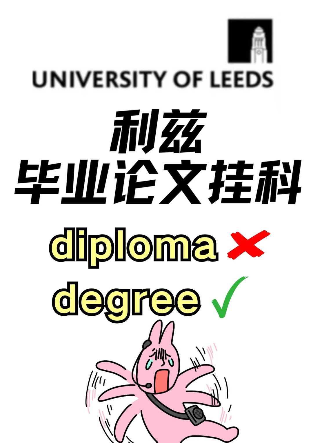 挂科别慌!申诉成功照样拿Degree💥 · 封面