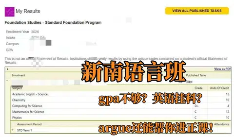 新南预科英语B-，不等于正课无望 · 封面