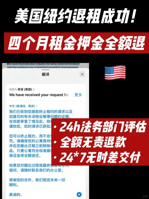 纽约公寓退租被卡，我们如何全额拿回租金？ · 封面