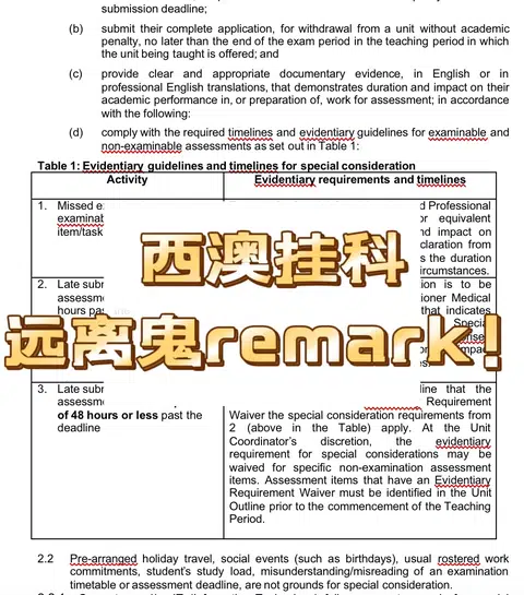 西澳补考挂科…不是6K就能搞定么？ · 封面