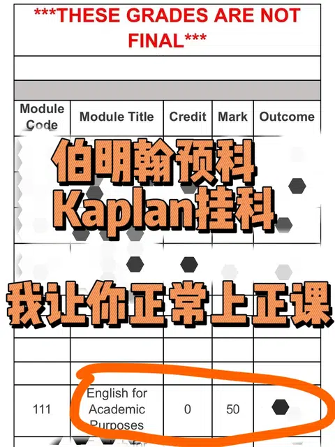 Kaplan预科挂科，乱argue会毁路 · 封面