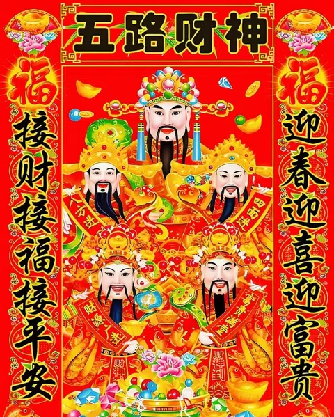 五路财神到，横财接福来 · 内容配图 1