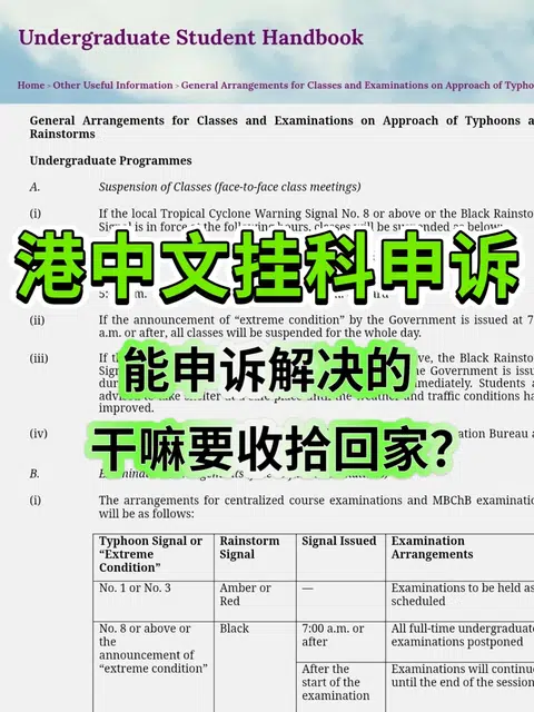 港中文GPA低会先动学籍 · 内容配图 1