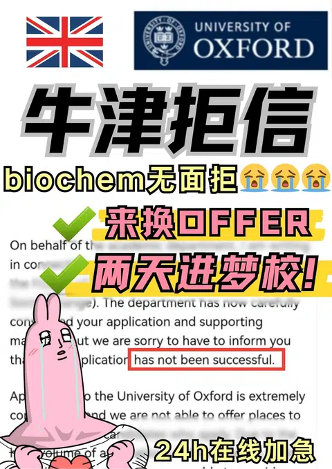 牛津梦碎🇬🇧无面拒也能换到面邀？是真的 · 封面