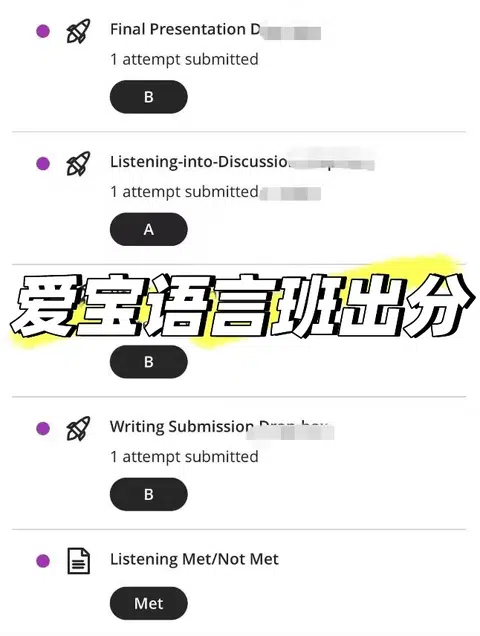 爱宝语言班出分啦！！！ · 封面