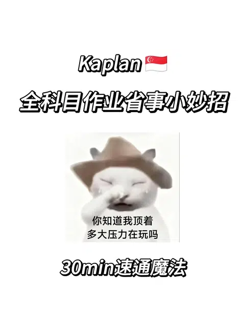 Kaplan 30min速通魔法❗❗❗ · 内容配图 1