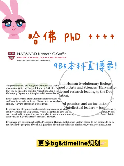 我们不会是全网第一个拿这枚哈佛PhD的吧 · 内容配图 1