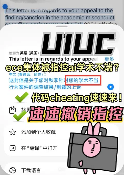 UIUC ECE课程代写又被抓了啊啊啊！家人们谁懂啊💻 编程作业查重率超高真的防不住😭 · 封面