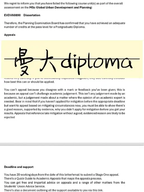 一年硕曼大diploma怎么办😢 · 封面