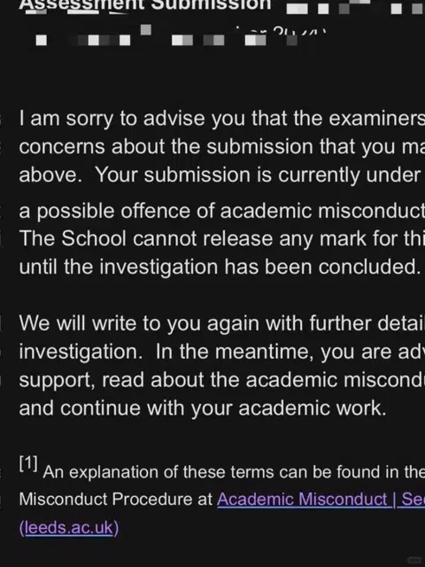 利兹大学毕论学术不端case处理ing….. · 封面